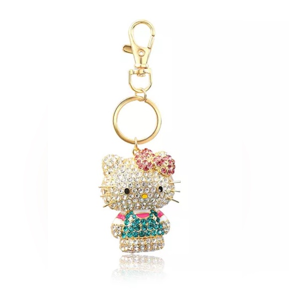 Sanrio Accessories - Hello Kitty Sanrio Bling 3D Keychain